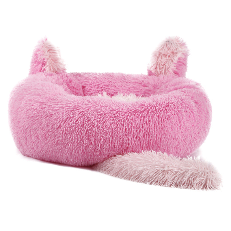 Cat Litter Dog Litter Rabbit Ears Pet Litter Dog Bed Winter Warm Mat Dog Mat Pet Supplies