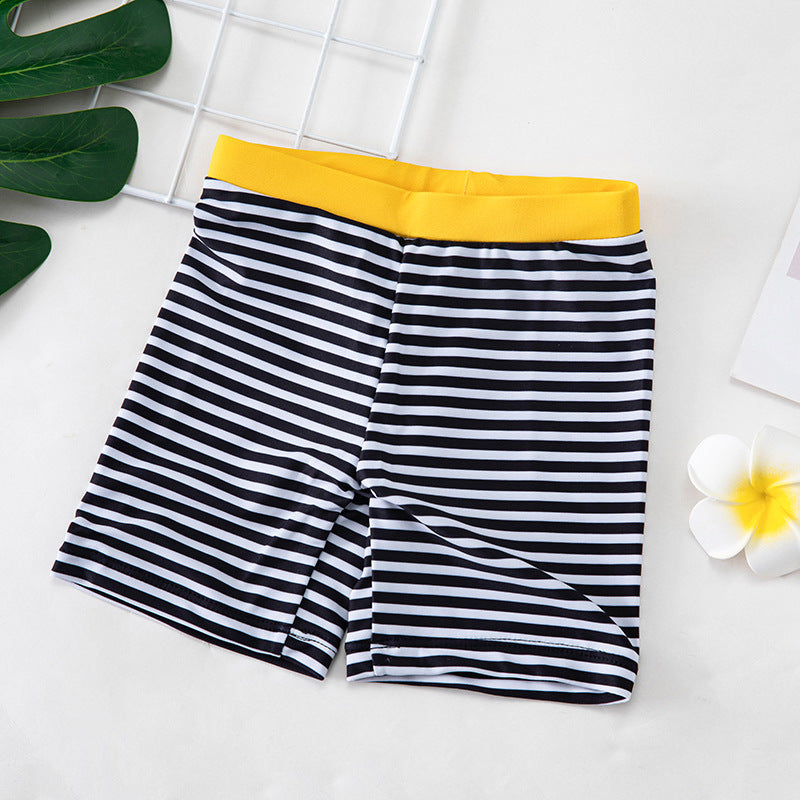 Cute Sunscreen Quick-Drying Seaside Swimsuit Korean Baby Swimming Trunks Boy Boy Split Children's Swimsuit