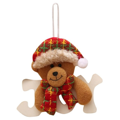 Christmas Christmas Tree Hanging Decor Letter Card - Annizon Home Essentials