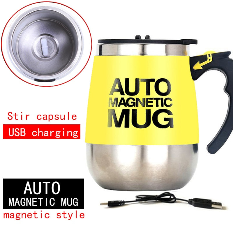 New Automatic Self Stirring Magnetic Mug