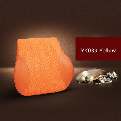 1PCS memory foam cute car seat headrest pillow solid for the neck rest waist back support cushion set pillows auto accessories