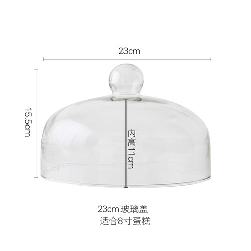 Rustic Wooden Cake Dish - Annizon Home Essentials