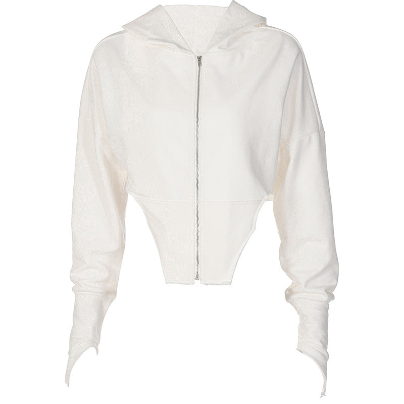 Hooded Cardigan Coat