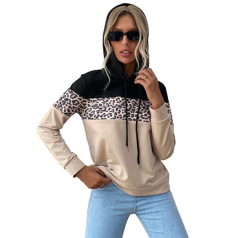 Pullover Leopard Hoodie