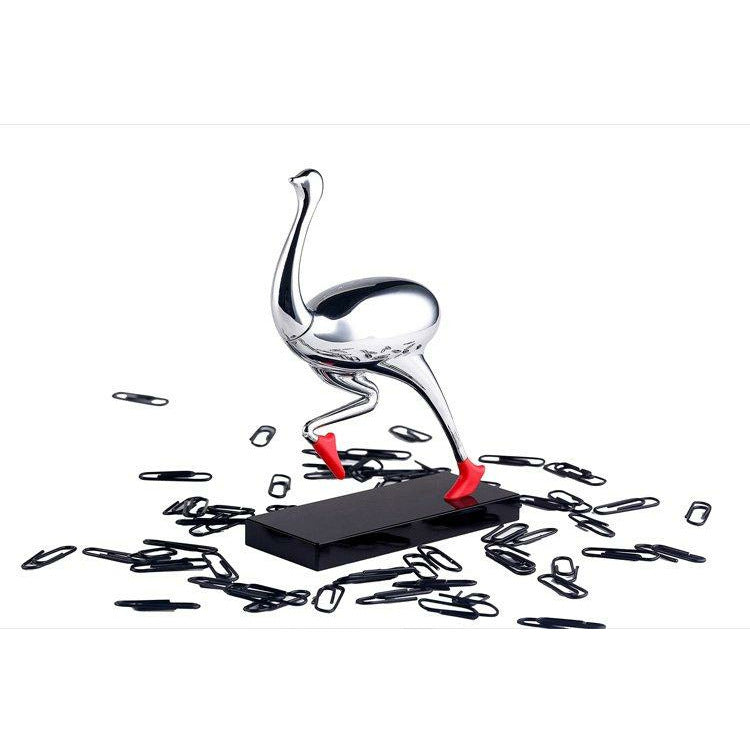 Running Ostrich Paper Clip Storage - Annizon Home Essentials