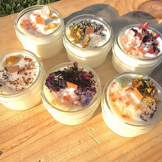 Abundance Candle / Ritual Candle / Intention Candle / Hand Poured freeshipping - Annizon Home Essentials