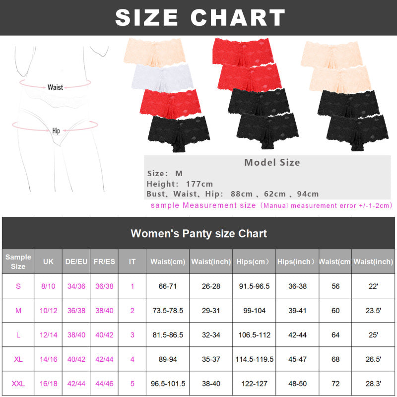 High Elastic Comfort Soft Lace Ladies Panties Thong