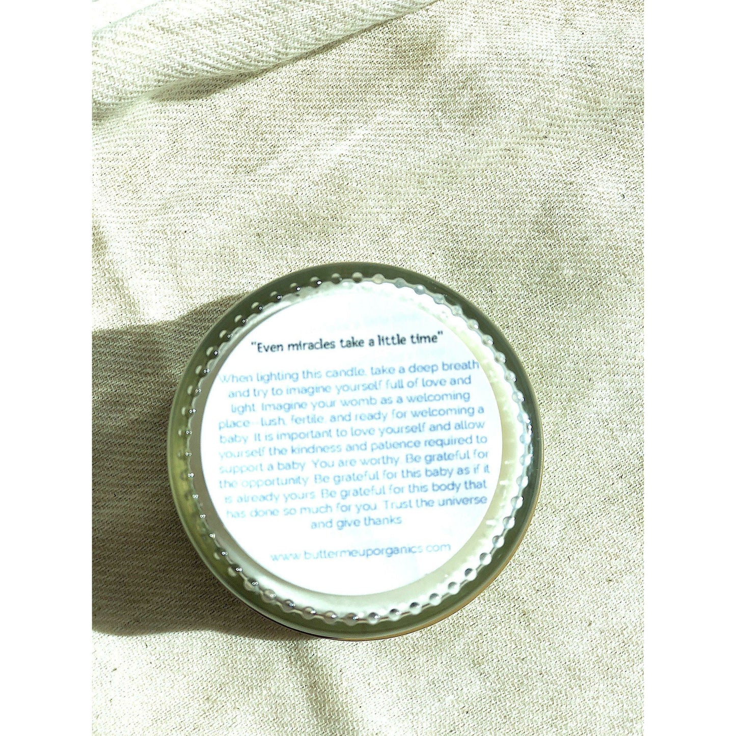 handmade Intention candle - Annizon Home Essentials