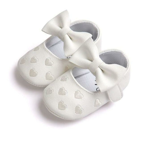 Baby PU Leather Baby Boy Girl Baby Moccasins Moccs Shoes Bow Fringe So - Annizon Home Essentials