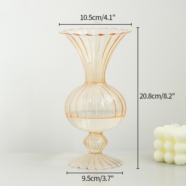 Transparent Flower Vase - Annizon Home Essentials