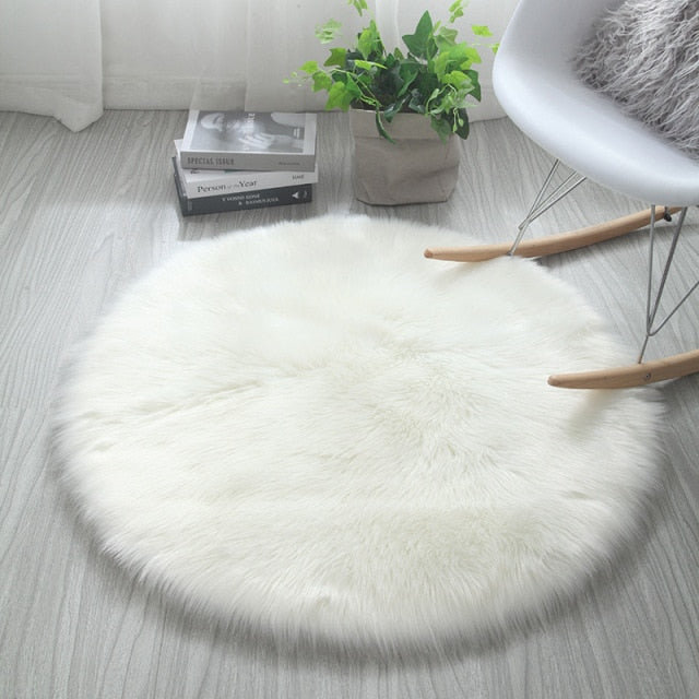 Round Soft Area Rug - Annizon Home Essentials