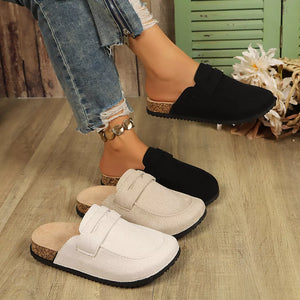 Round Toe Slip-Ons