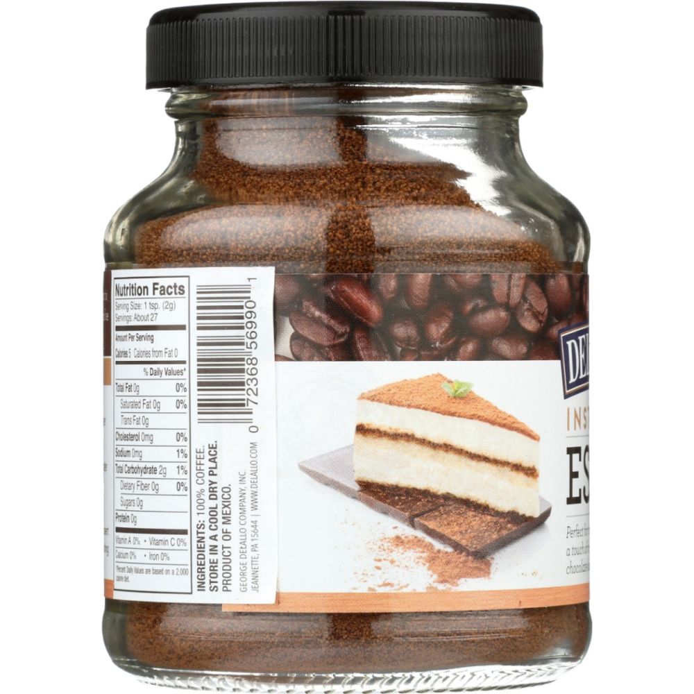 DELALLO: Baking Powder Espresso, 1.94 oz Smart Greens