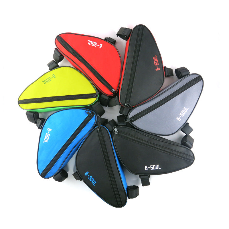 B-SOUL Mountain Bike Bag Bicycle Bag Saddle Triangle Bag Car Beam Bag Tool Bag Bicycle Equipment eprolo