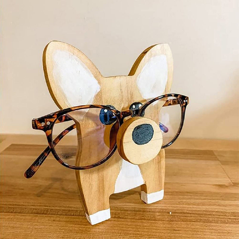 Animal Glasses Stand Holder Wooden Animal Glasses Stand Storage Rack Glasses Display Stand