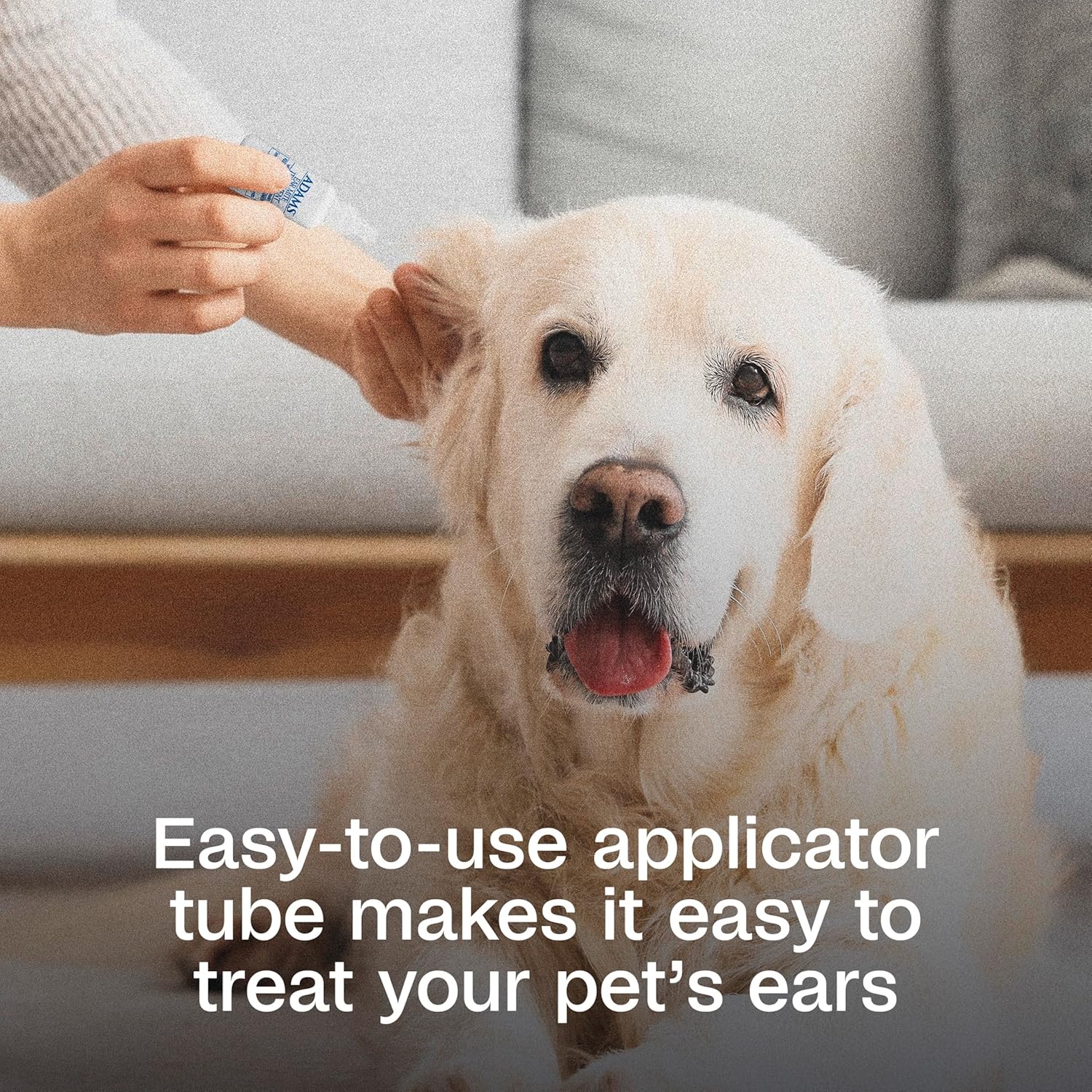 Adams Ear Mite Treatment for Dogs & Cats 0.5oz Kills Mites Fast Soothes Pet Ear 2PCK Paw and Tail Supply