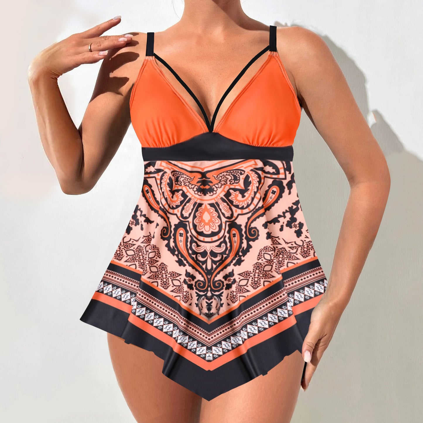 Bikini Split Swimsuit Printed Swimsuit Bikini eprolo
