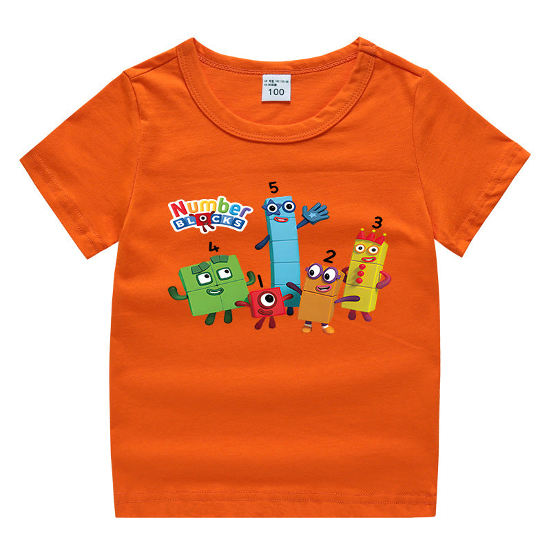 Children's summer short sleeved T-shirt eprolo