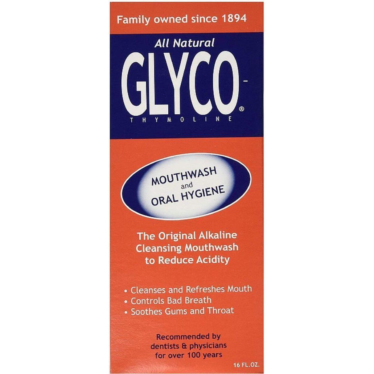 Glyco® Thymoline Alkaline Mouthwash, 16 oz Pasteur Pharmacy