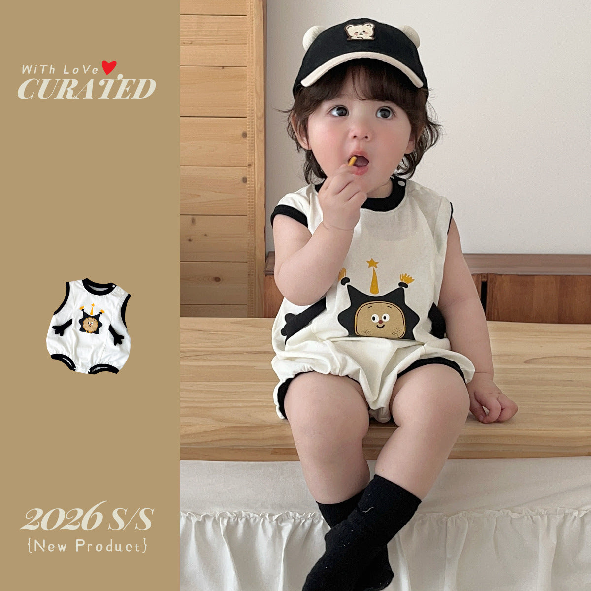 Baby Boy Romper Outfit Infant One-Piece Star Print Crawler Suit for Toddlers eprolo