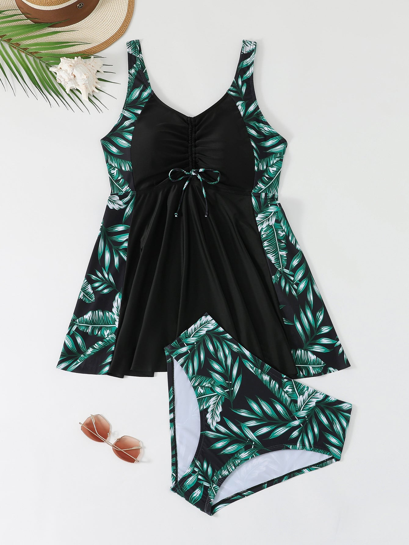 Split skirt triangle swimsuit eprolo