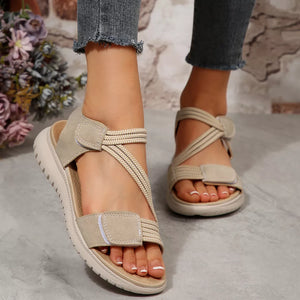 Open Toe Flats Sandals