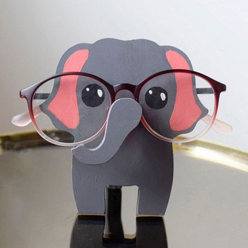 Animal Glasses Stand Holder Wooden Animal Glasses Stand Storage Rack Glasses Display Stand