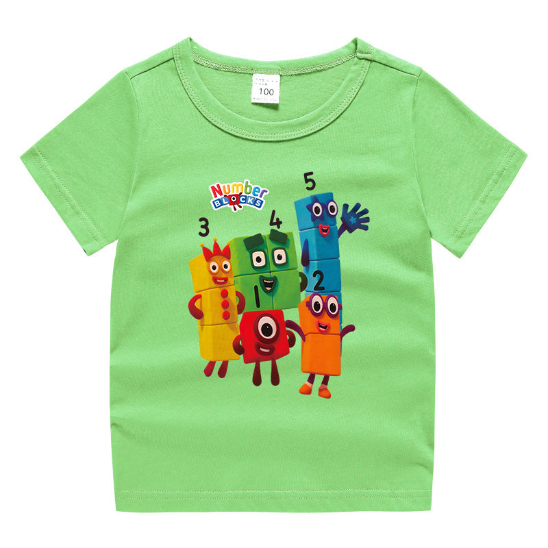 Children's summer short sleeved T-shirt eprolo