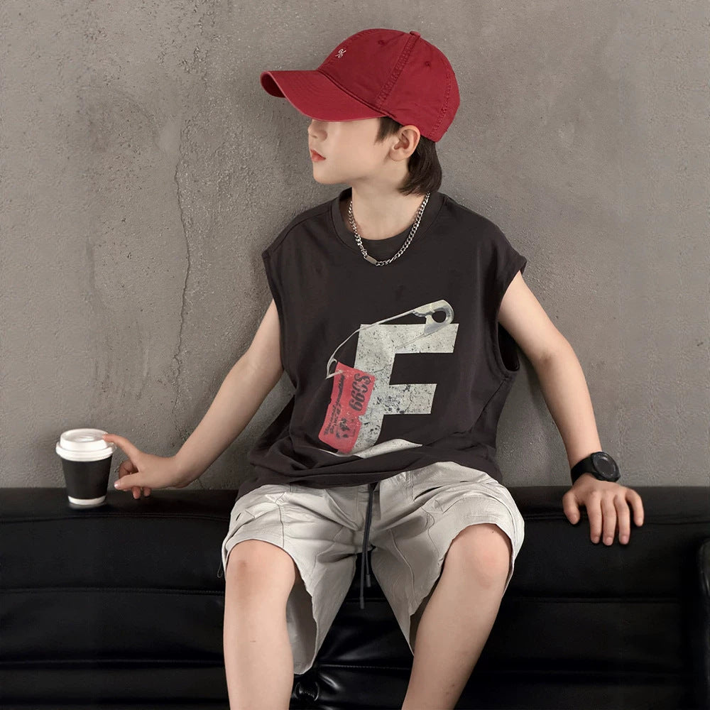 Children' Sleeveless Vest Set for Boys eprolo