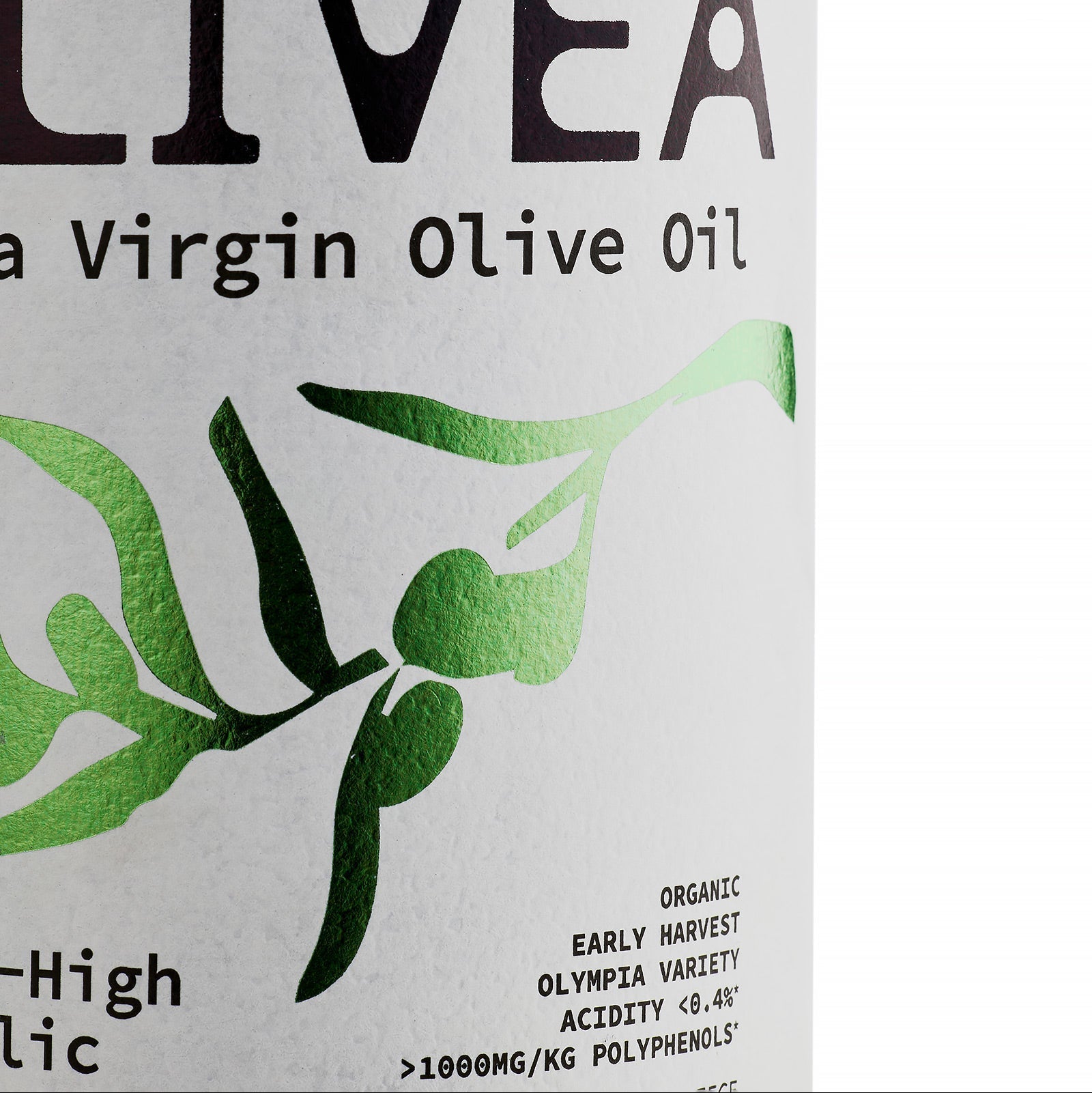 Ultra High Phenolic Extra Virgin Olive Oil — 1,000+ mg/kg Polyphenols Olivea