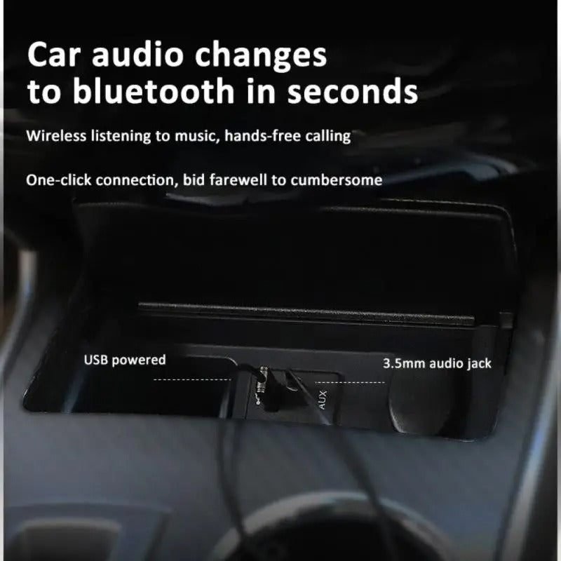 AUX car Bluetooth connection cable, USB car audio cable, audio call navigation conversion cable eprolo