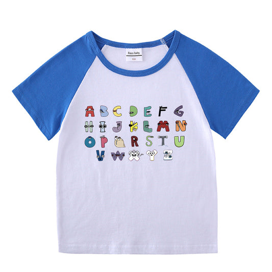 Children's summer short sleeved T-shirt eprolo