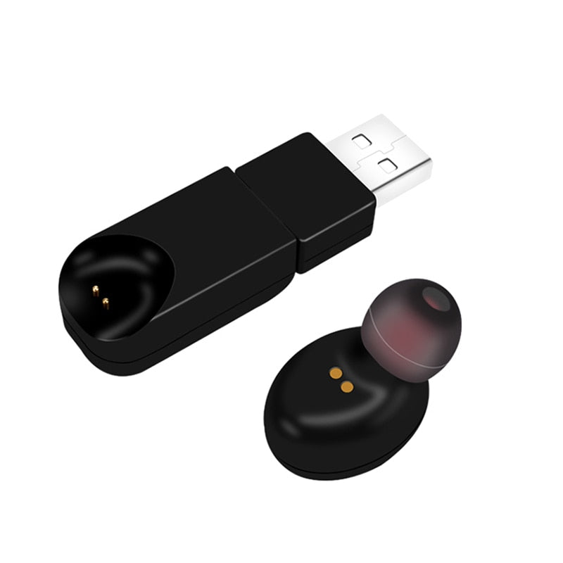 Bluetooth Headset Mini Wireless Earphone Portable USB Car Magnetic Charging Headset Sport Earbud Headset eprolo