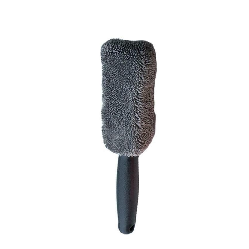 car wash Portable Microfiber Wheel Tire Rim Brush Car Wheel Wash Cleaning For Car With Plastic Handle Auto Washing Cleaner Tools eprolo
