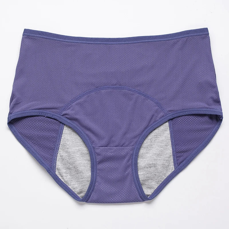 Menstrual Briefs Leak Proof Incontinence Environmetal Underwear Period Panties High Warm Female Women Sexy Pants eprolo