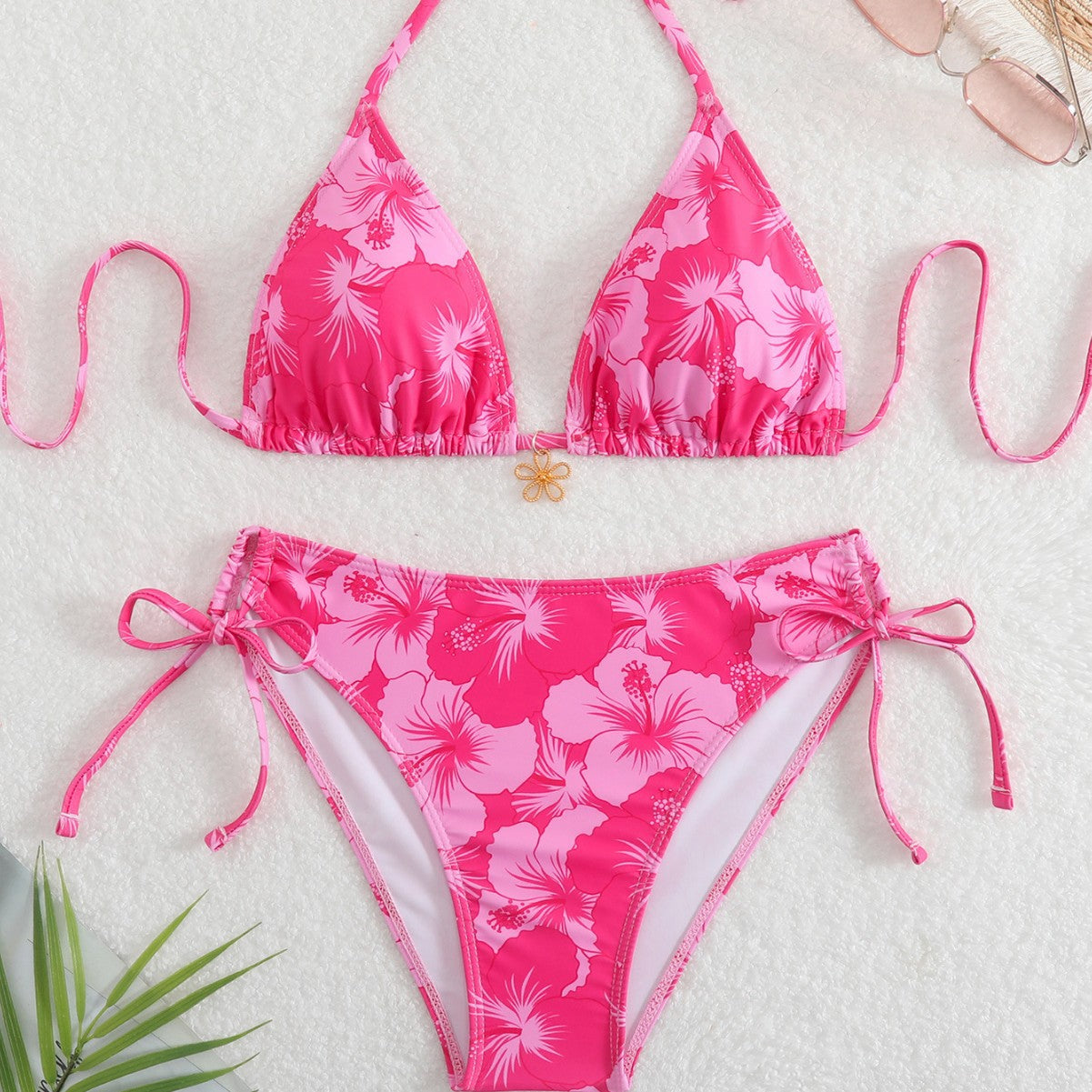 Printed split bikini swimsuit eprolo