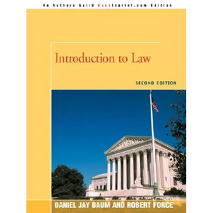Introduction to Law: Second Edition - Paperback