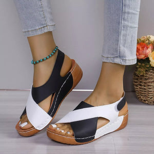Open Toe Wedge Sandals