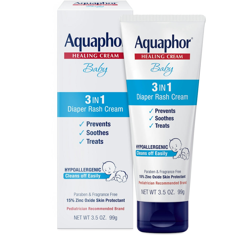 Aquaphor Healing Cream, Baby 3 In 1 Diaper Rash Pasteur Pharmacy