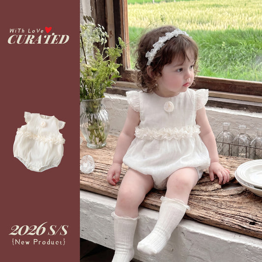 Baby Girl Summer Princess Wind Bodysuit, Cute and Stylish Birthday Outfit eprolo
