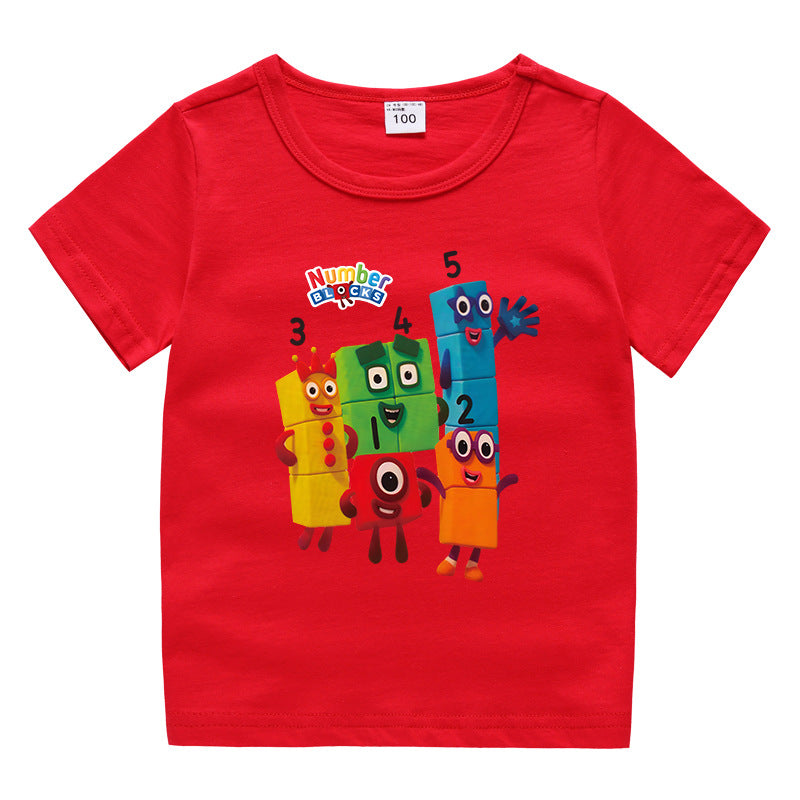 Children's summer short sleeved T-shirt eprolo