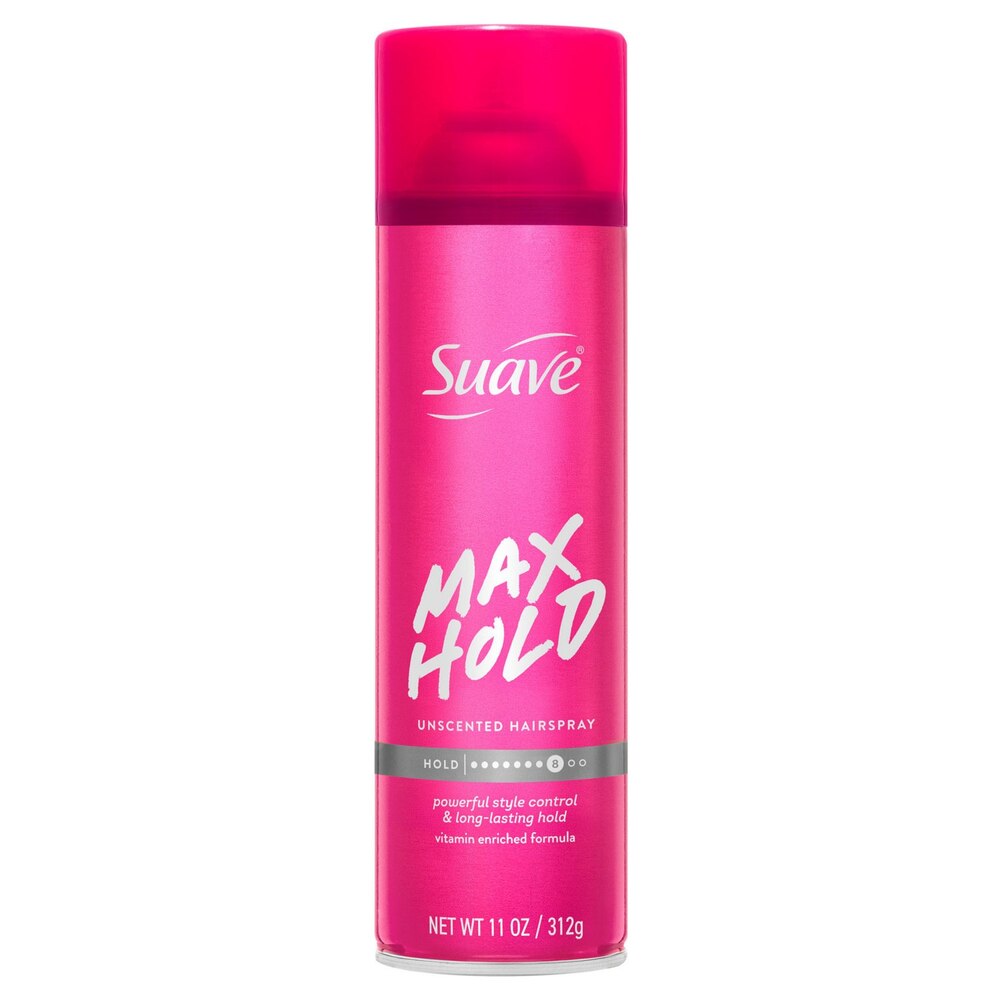 Suave Max Hold Aerosol Hairspray Unscented 11 oz Pasteur Pharmacy
