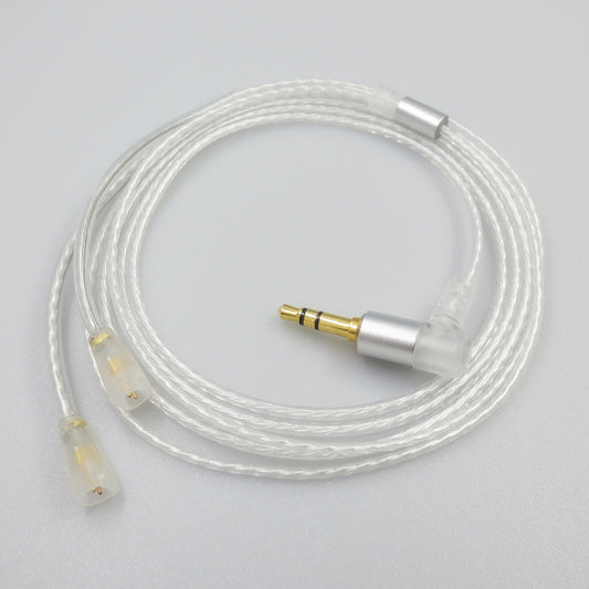 IE80S Fever Single Crystal Copper Silver Plated Earphone Upgrade Cable eprolo