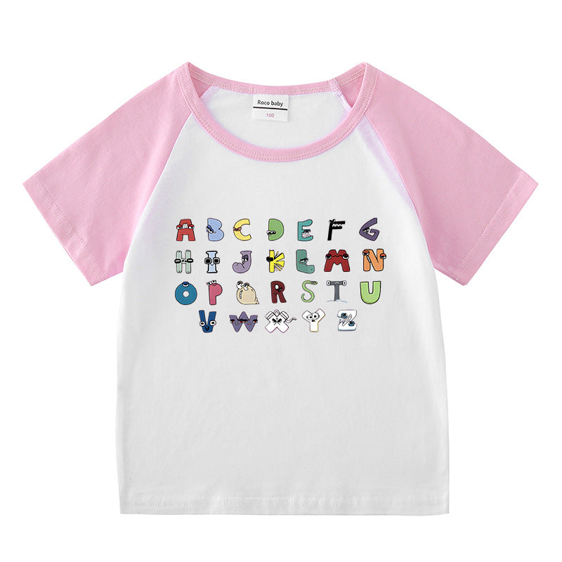Children's summer short sleeved T-shirt eprolo