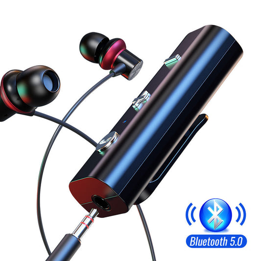 Bluetooth 5.0 Receiver For 3.5mm Jack Earphone Wireless Adapter Bluetooth Aux Audio Music Transmitter eprolo