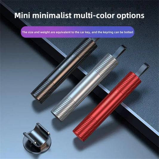 One Seco Window Breaker Seatbelt Cutter Car Gadgets Vehicle Escape Tool Safe Hammer Glass Breaker Life-Saving Emergency Artifact eprolo