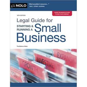 Legal Guide for Starting & Running a Small Business - Paperback