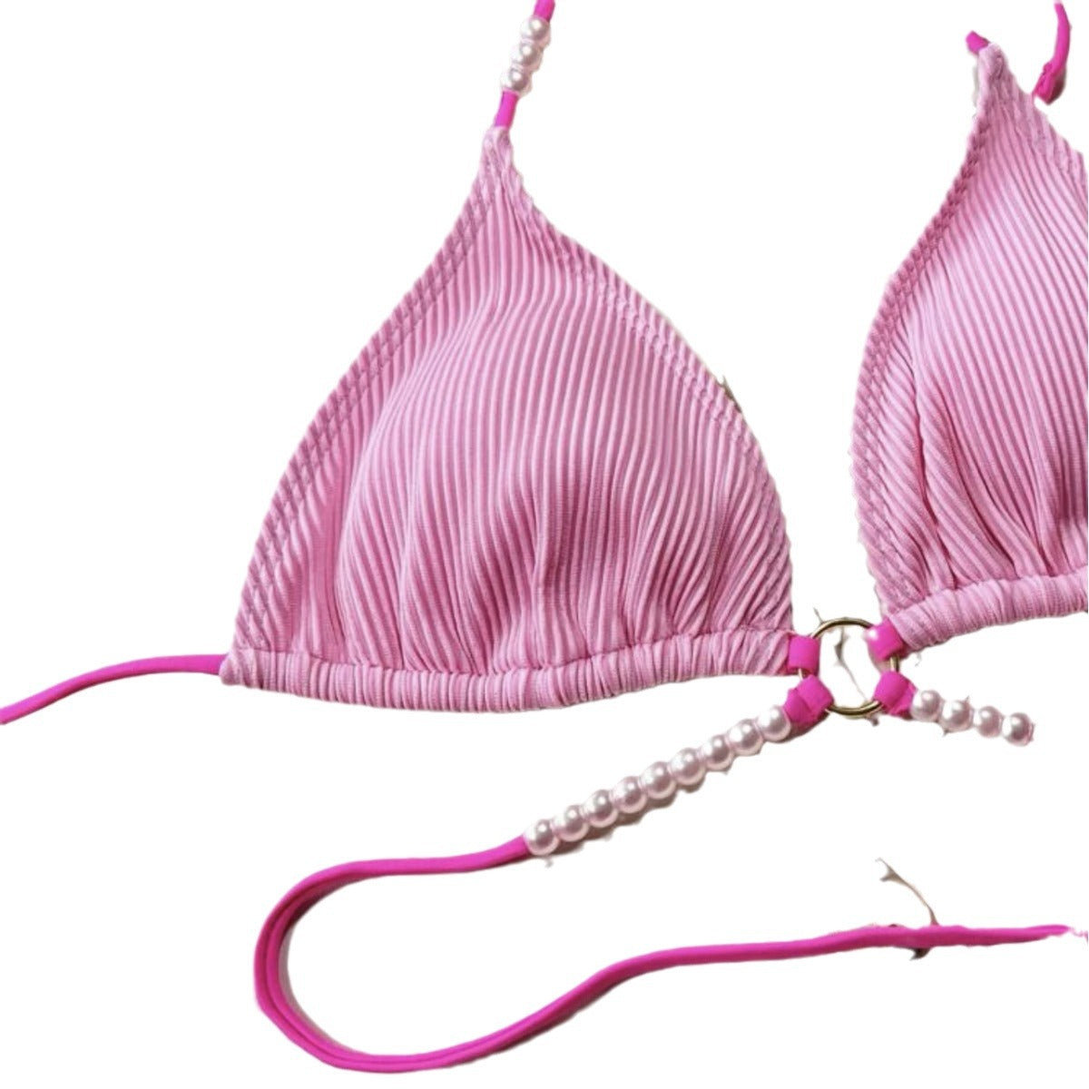 Swimsuit women's sexy bikini pearl split swimsuit eprolo