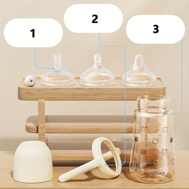 Milk Bottle, Water Cup, Baby Learning Drinking Cup, Three-in-one Duckbill Straw Cup, Anti-fall Children's Drinking Cup