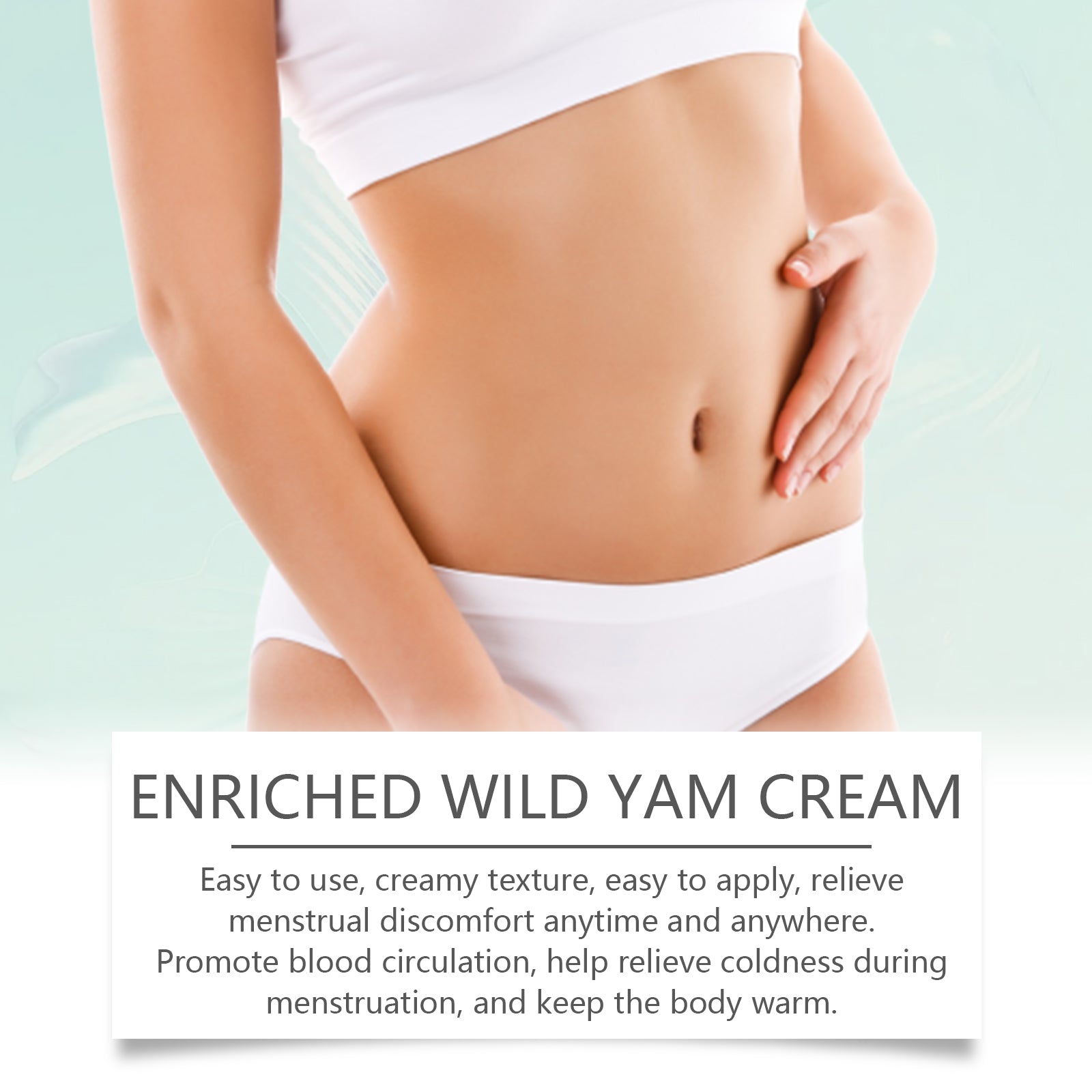 Period Relief Yam Cream Moisturizes And Nourishes Period Pain Relief Body Care Yam Cream eprolo